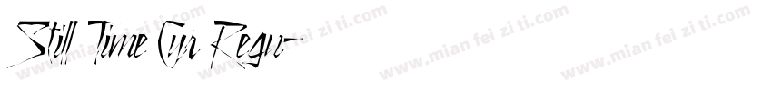 Still Time Cyr Regu字体转换